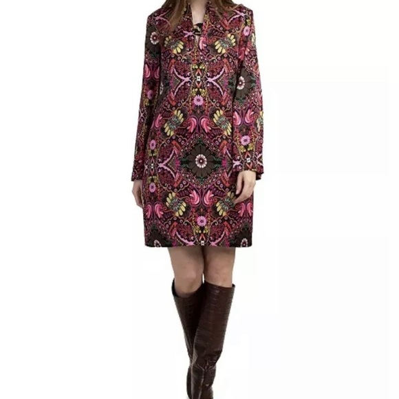 Trina Turk | Dresses | Nwt Trina Turk Floral Christie Tunic Style Sheath  Dress | Poshmark